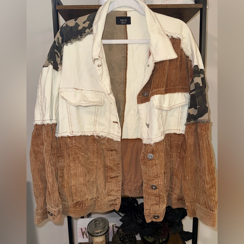 Vici Patchwork Jacket - image 1